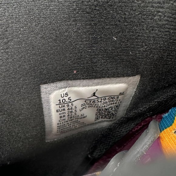 [sold] Air Jordan 6 Retro Bordeaux Hi Top Sneakers In Original Box - Picture 11 of 12